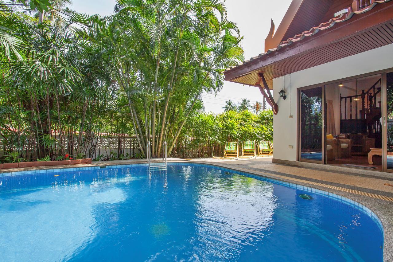 Traditional Thai Villa Nikkie In Tropical Nature, 4Br & Pool, Near Rawai Beach Nai Harn Luaran gambar